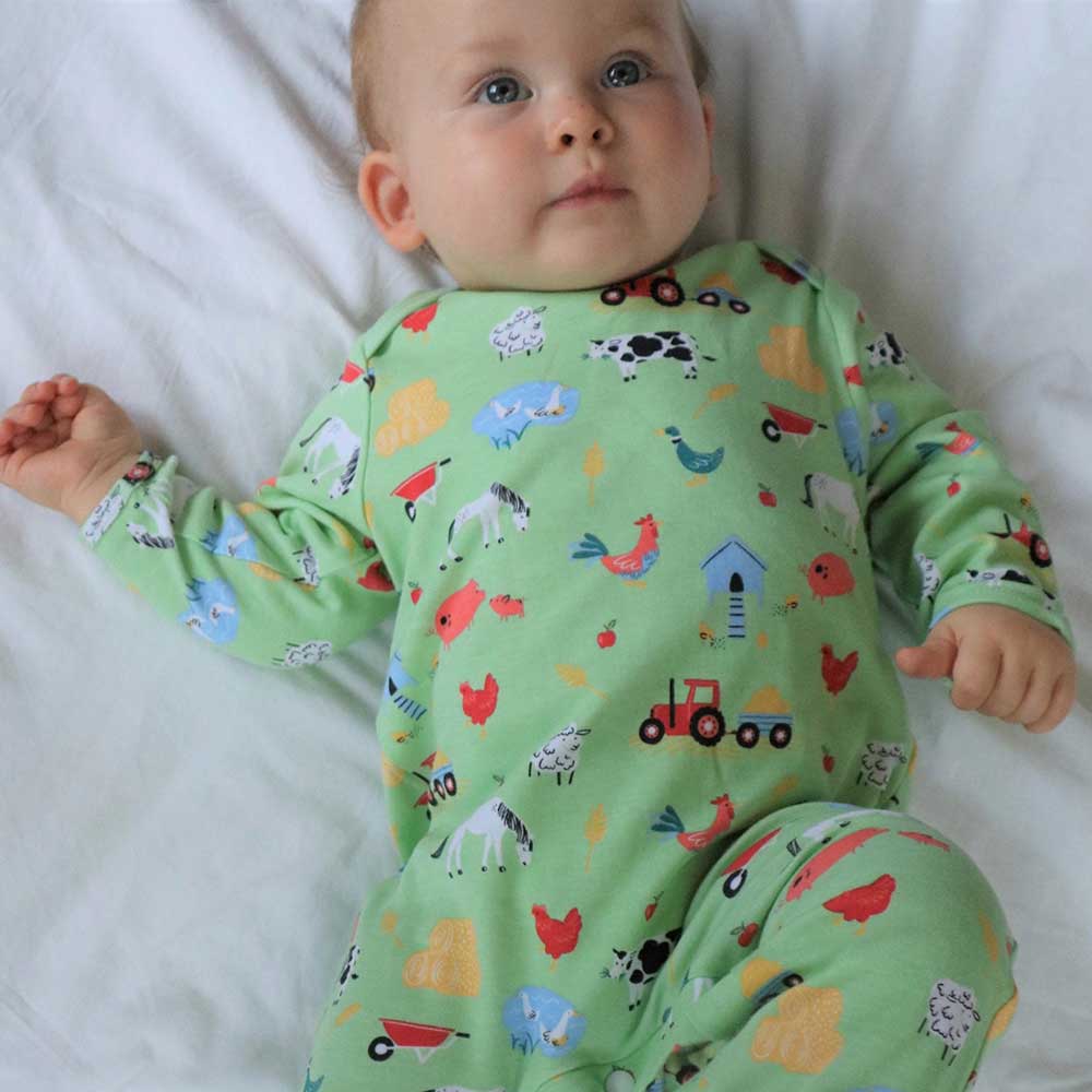 Farmyard Print Jumpsuit