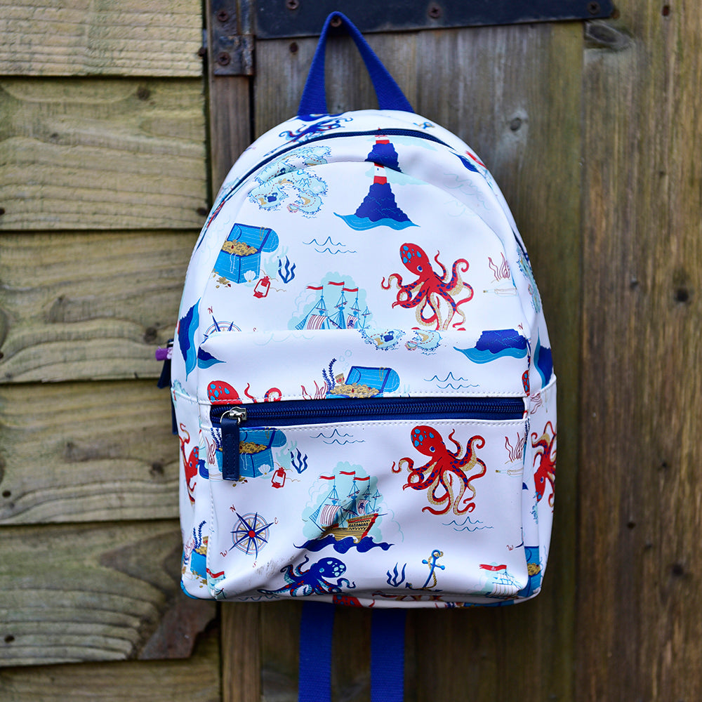High Seas Print Backpack