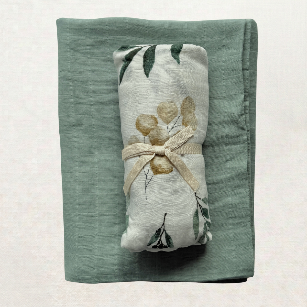 Personalised Eucalyptus Dreams Newborn Gift Set - Luxury Baby Box
