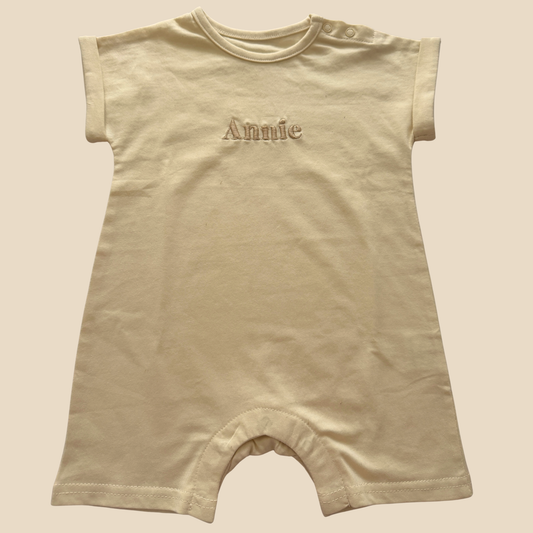 Organic Cotton Baby Grow – Soft, Practical & Personalised -  Primrose