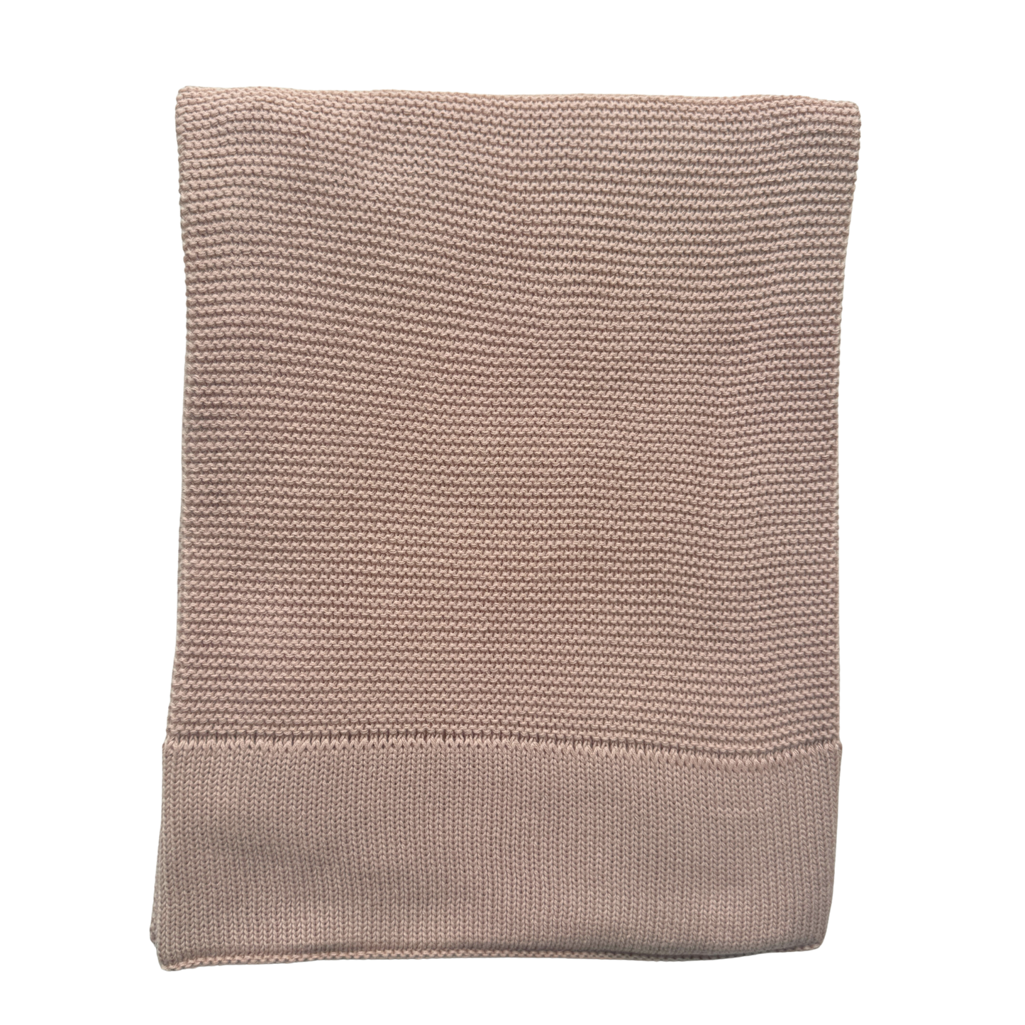 Arely - Organic Cotton Personalised Knitted Blanket - Rose