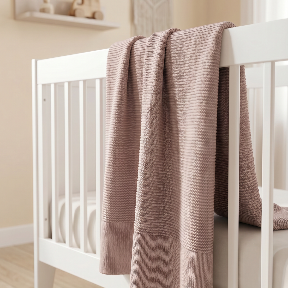 Arely - Personalised Organic Cotton Baby Blanket