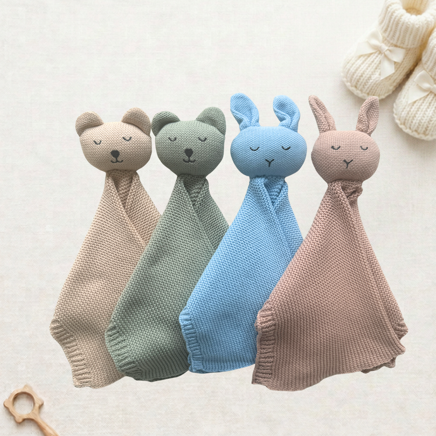 Arely - Blanket & Snuggler Gift Set - Soft Cloud White
