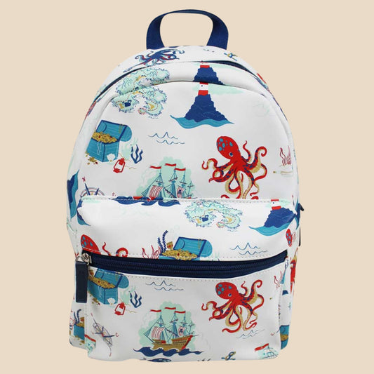 High Seas Print Backpack