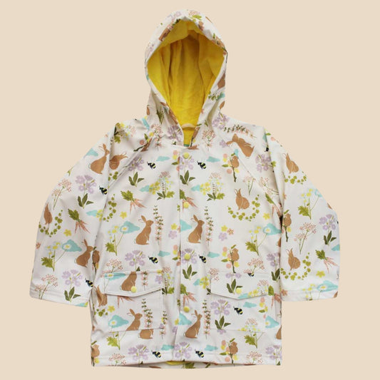 Meadow Print Raincoat
