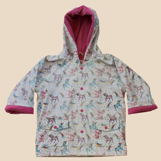 Unicorn Print Raincoat