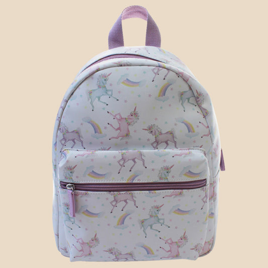 Unicorn Print Backpack