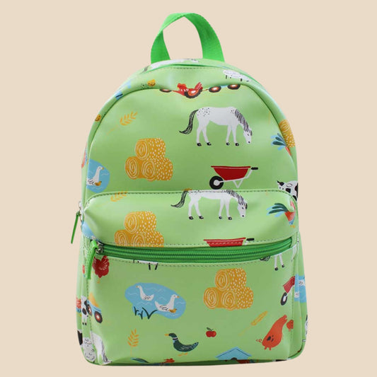 Farmyard Print Backpack