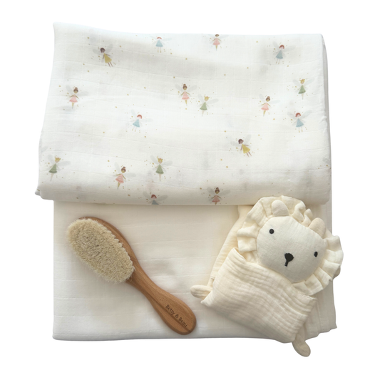 Personalised Enchanted Dreams Newborn Gift Set - Luxury Baby Gift Box