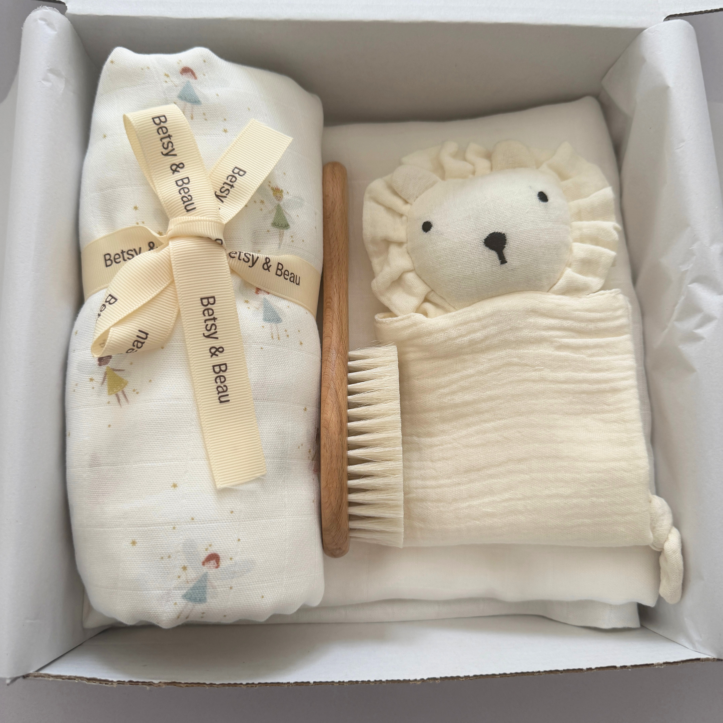 Personalised Enchanted Dreams Newborn Gift Set - Luxury Baby Gift Box