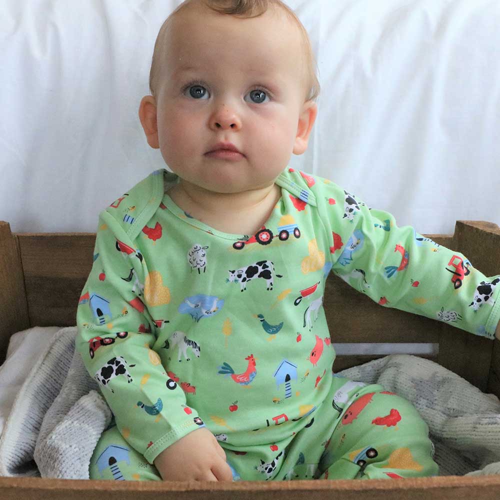Farmyard Print Jumpsuit