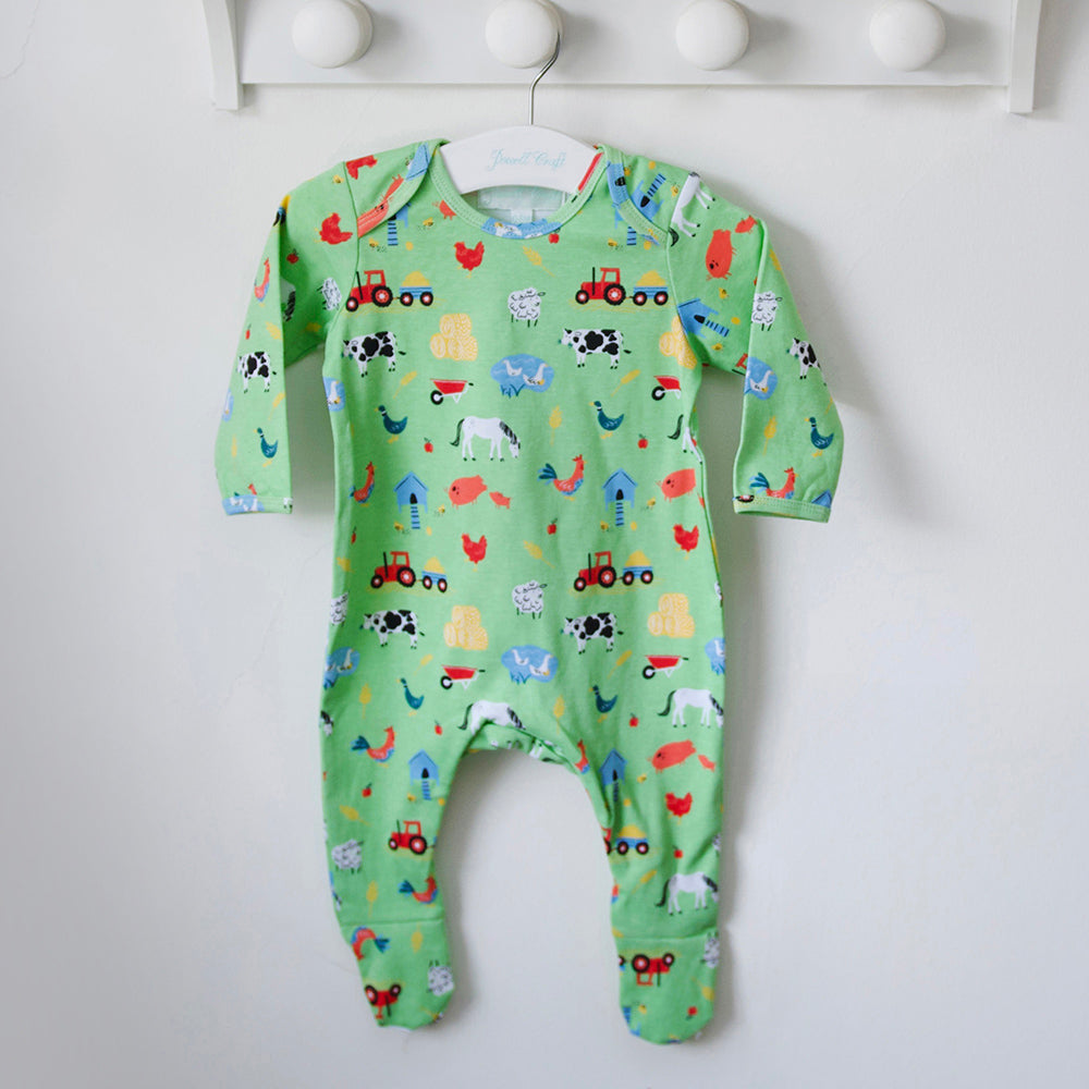 Farmyard Print Jumpsuit