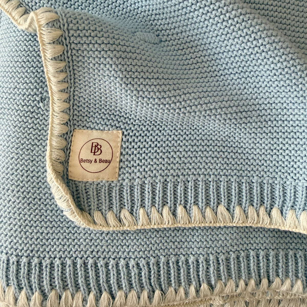 Ramona - Organic Cotton Knitted Blanket