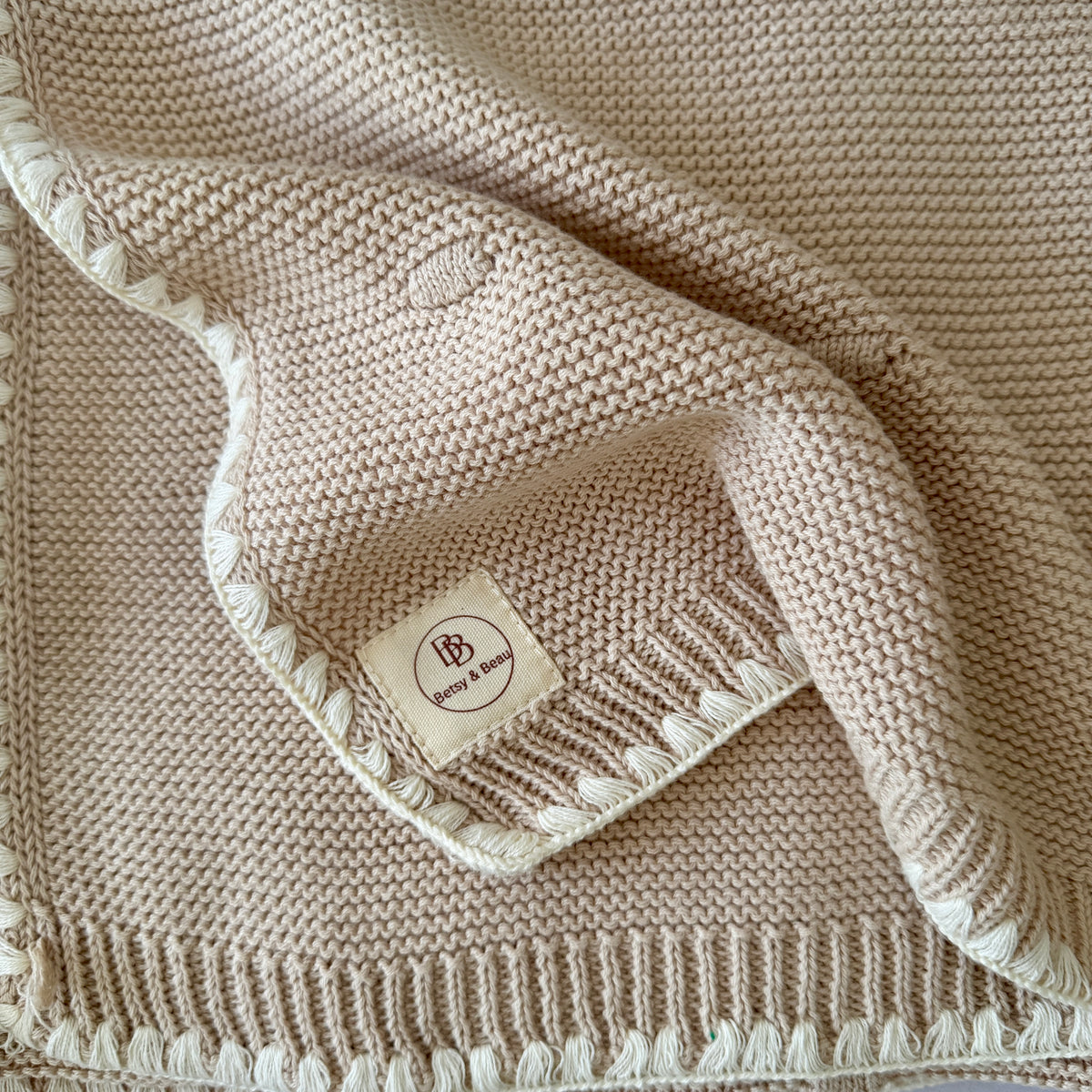 Ramona - Organic Cotton Knitted Blanket