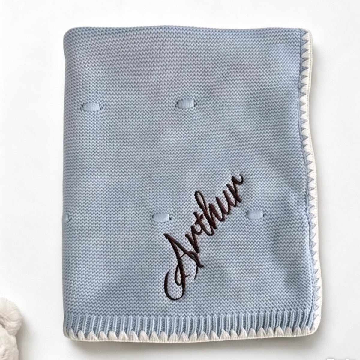 Ramona - Organic Cotton Knitted Blanket