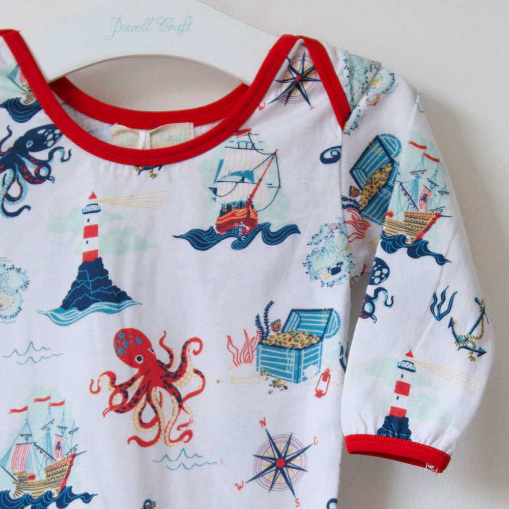 High Seas Print Jumpsuit