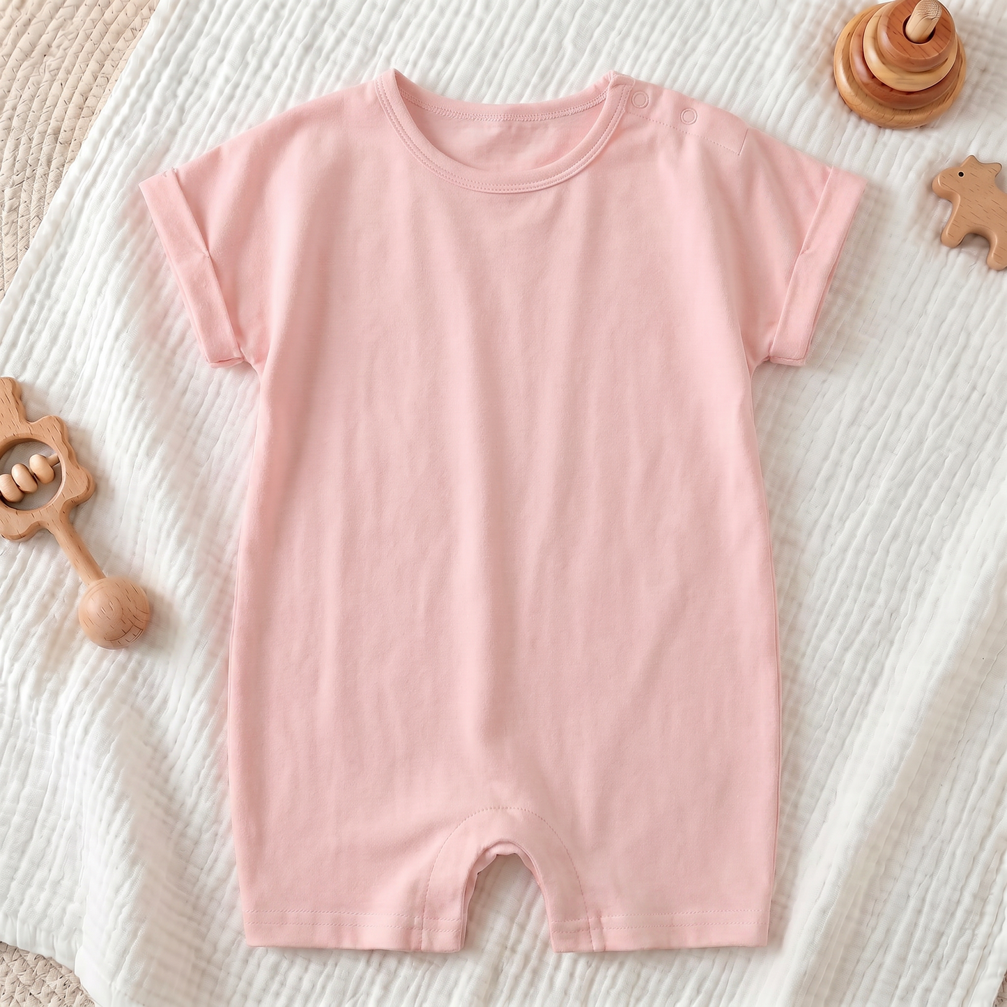 Organic Cotton Romper – Soft, Practical & Personalised -  Baby Blush