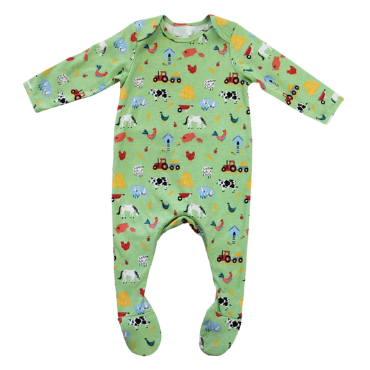 Farmyard Print Jumpsuit