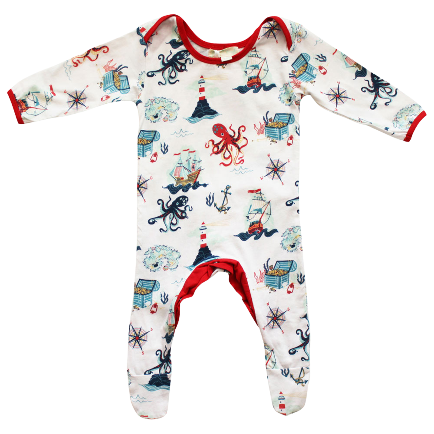 High Seas Print Jumpsuit