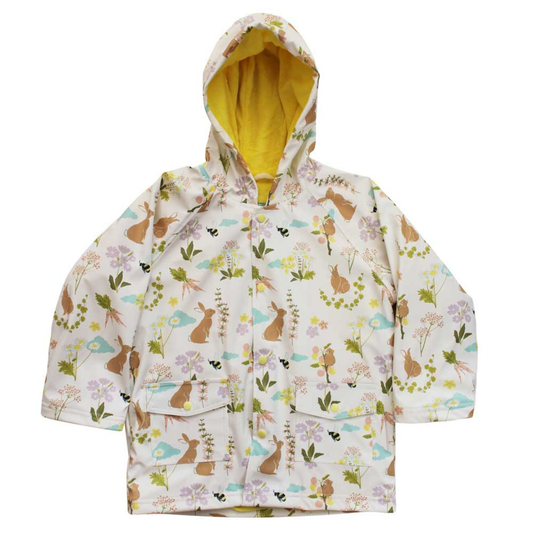 Meadow Print Raincoat - REDUCED