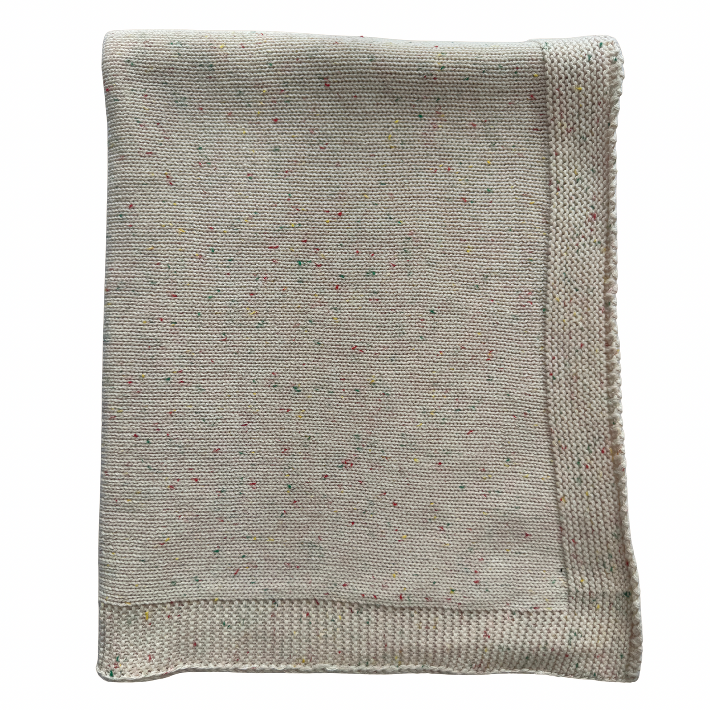 Pablo - Signature Collection - Organic Knitted Blanket - Confetti Ivory