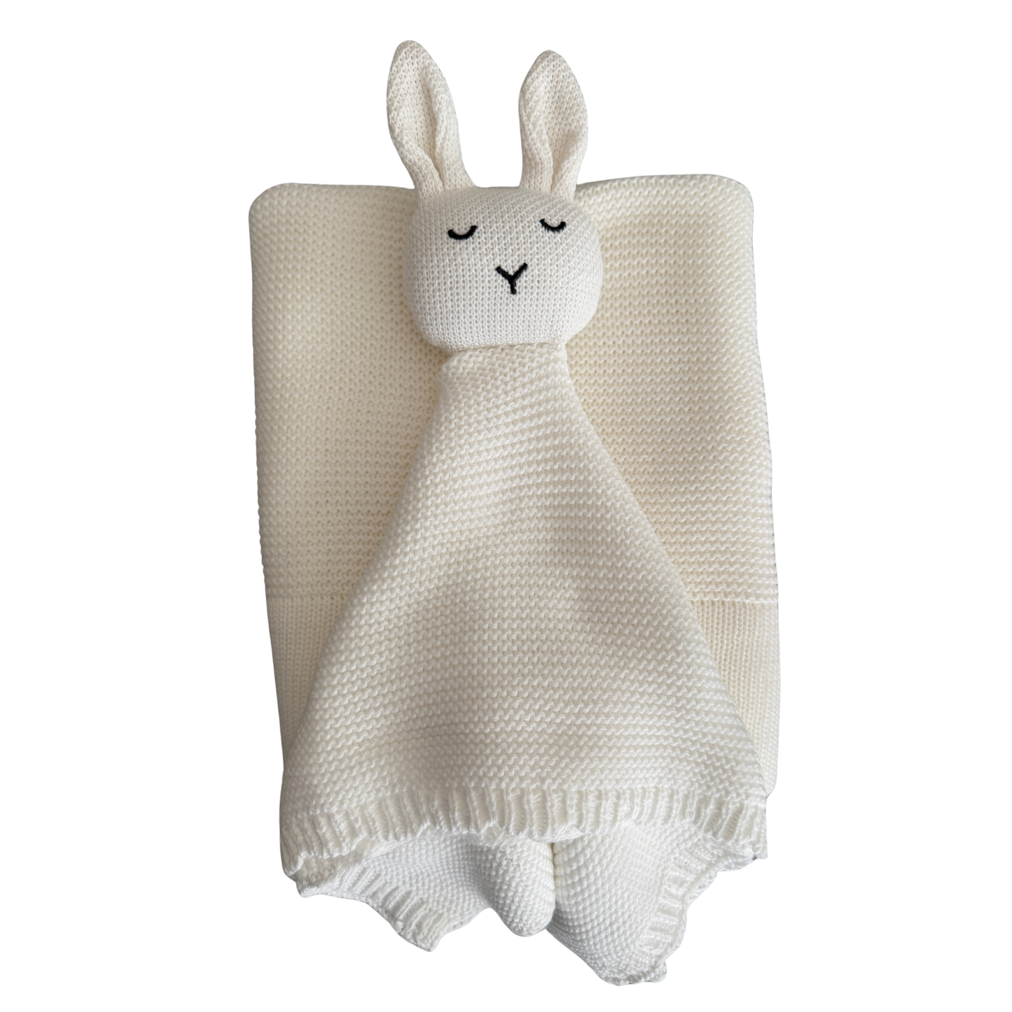 NEW - Arely - Personalised Blanket & Snuggler Gift Set - Soft Cloud White