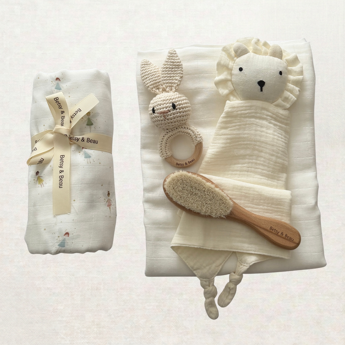 Personalised Enchanted Dreams Newborn Gift Set - Luxury Baby Gift Box