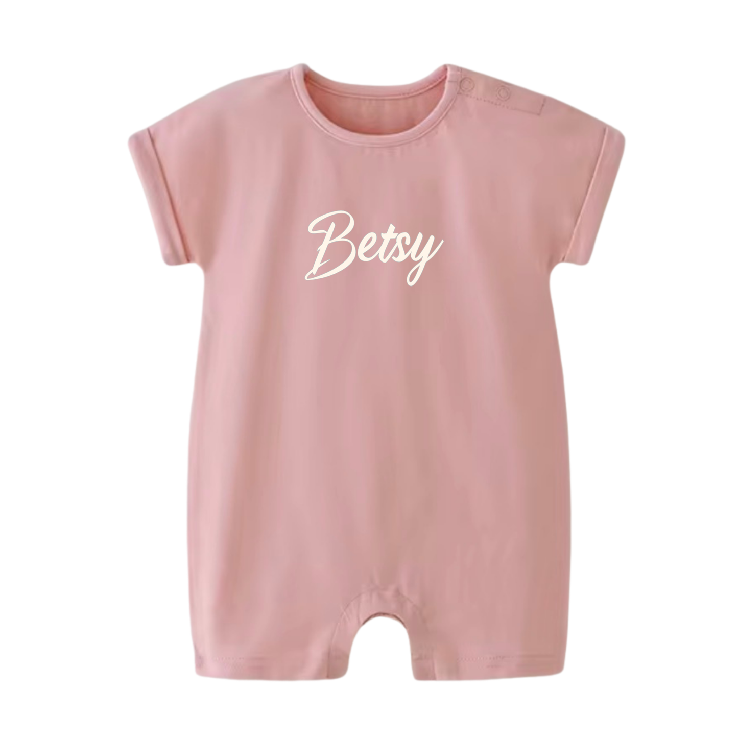 Organic Cotton Romper – Soft, Practical & Personalised -  Baby Blush
