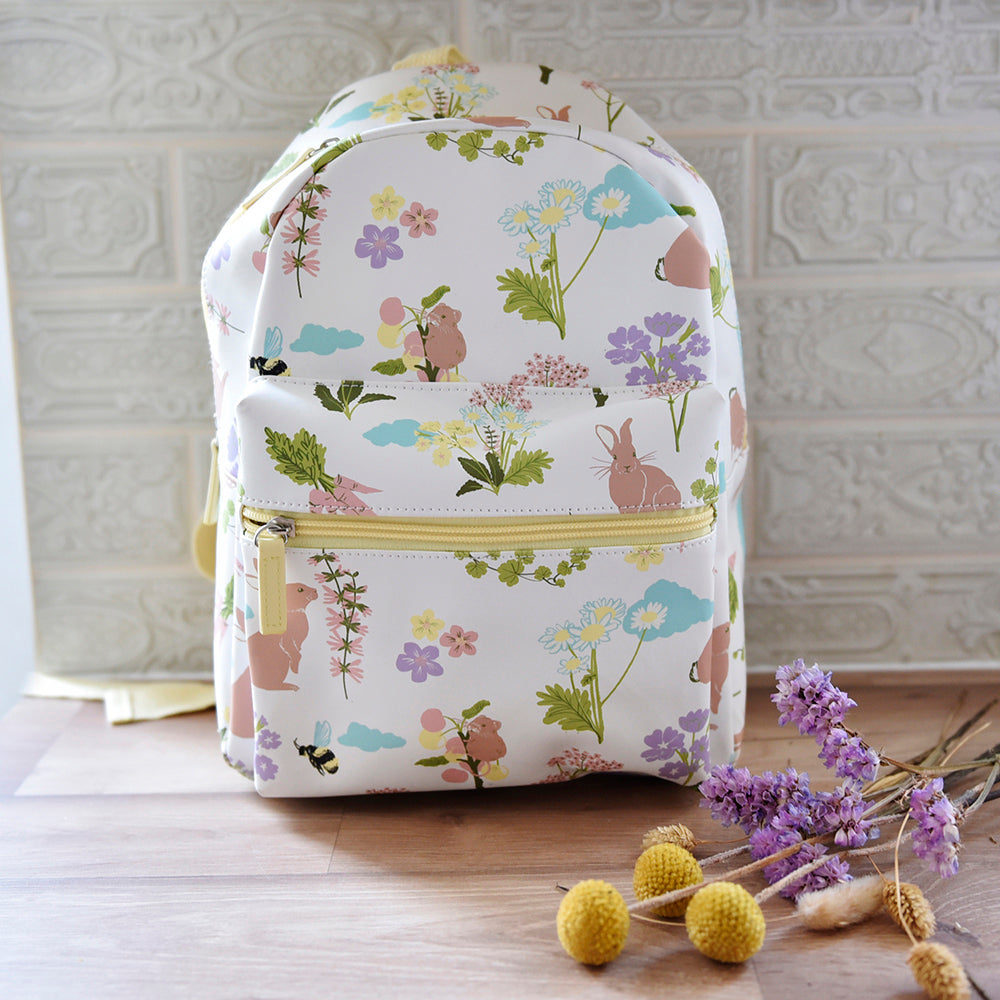 Meadow Print Backpack - REDUCED