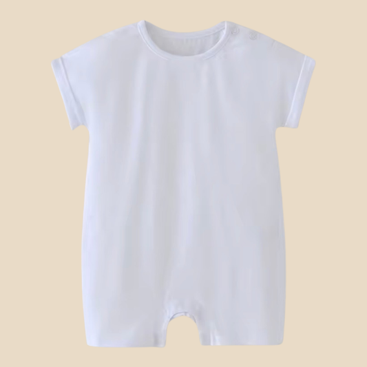Organic Cotton Baby Grow – Soft, Practical & Personalised -  Pearl