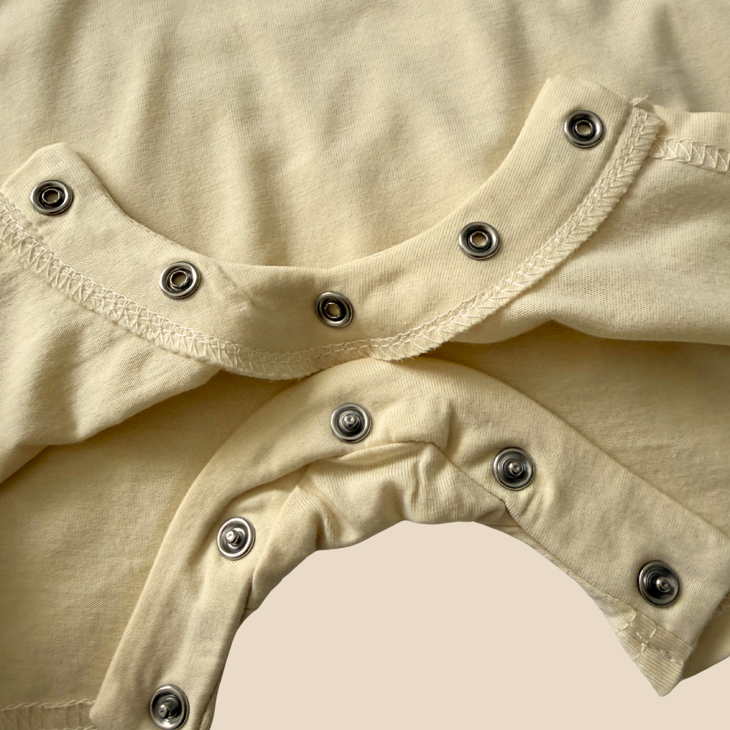 Organic Cotton Baby Grow – Soft, Practical & Personalised -  Grey Marl